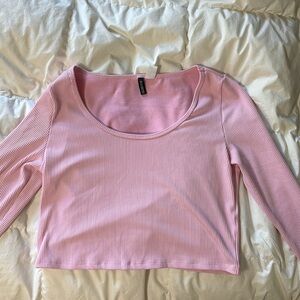 Long Sleeve Crop Top
